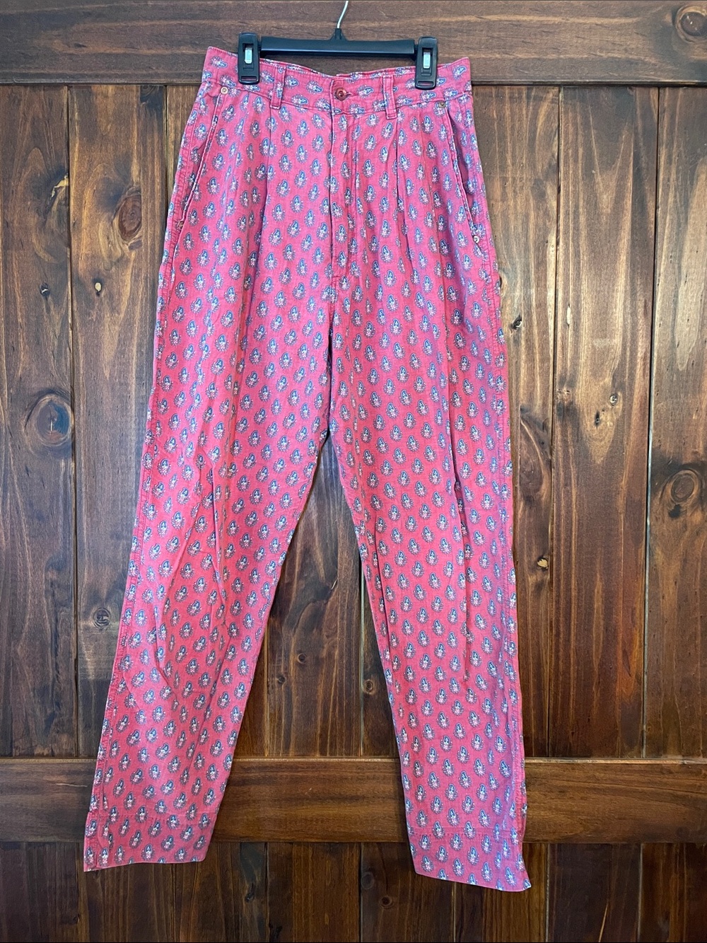 Vintage 80’s Anne Marie by Les Olivades French Provençal Print Pants